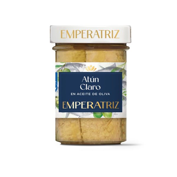 Clear tuna in MSC 212ml olive oil Empress-trasera