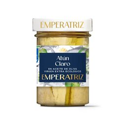 Thon clair MSC en huile d'olive vierge bio 212 ml Emperatriz