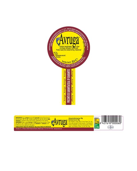 AVRUGA, boulettes de hareng fumé-izquierda