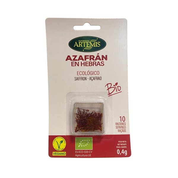 Organic Saffron Threads 0.4g Artemis-lateral