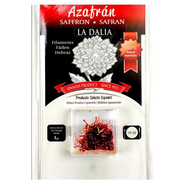 Azafrán Selecto, La Dalia-trasera