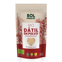 Sucre de dattes en poudre Bio 250g Sol Natural