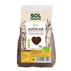 Azúcar moreno de caña integral con melaza BIO - Sol Natural
