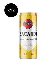 Bacardi Lemonade RTD can 250ml