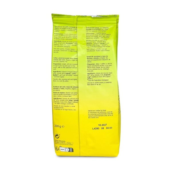 Bambu Soluble Bolsa 200g A.Vogel-trasera