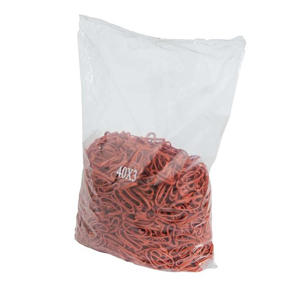 Élastiques 40 x 3 mm couleur bordeaux – Sac de 1 kg-detalle