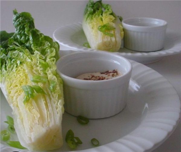 Bandeja de Corazones de Lechuga-detalle