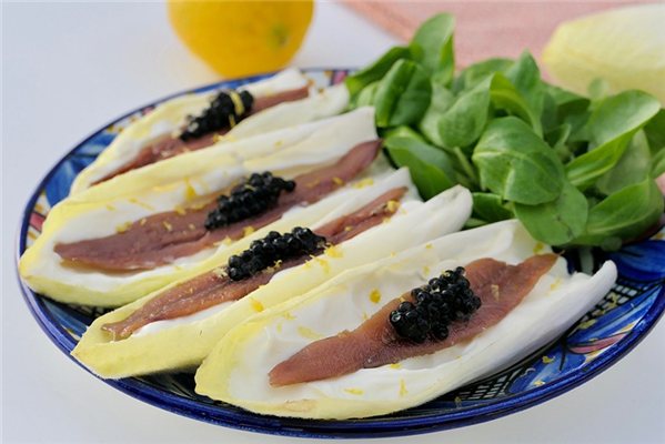 Bandeja de Endivias (Solamente envíos en Comunidad de Madrid).-lateral