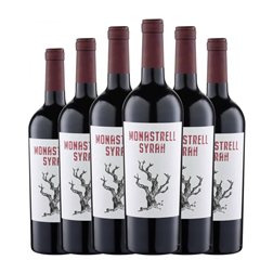 Barahonda Candela Arraigo Monastrell Syrah Yecla 75 cl Vino Tinto (Caja de 6 unidades)