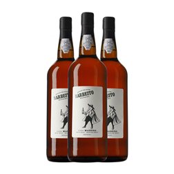 Barbeito Tinta Medium Sweet — Semidulce Madeira 3 Años 1 L Vino Tinto (Caja de 3 unidades)