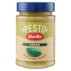 Barilla Pesto mit 100% italienischem Basilikum vegan 195g