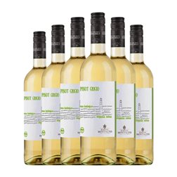 Barone Montalto Pinot Gris Sicilia Organic — Ecológico 75 cl Vino Blanco (Caja de 6 unidades)