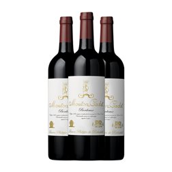 Barons de Rothschild Mouton Cadet Bordeaux Héritage — Herencia Legado Tradicional 75 cl Vino Tinto (Caja de 3 unidades)