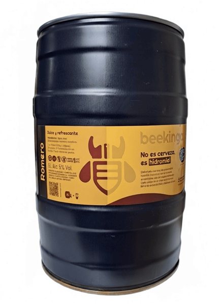 Fass 5 Liter Hydromel Beekinga mit integriertem Hahn-detalle