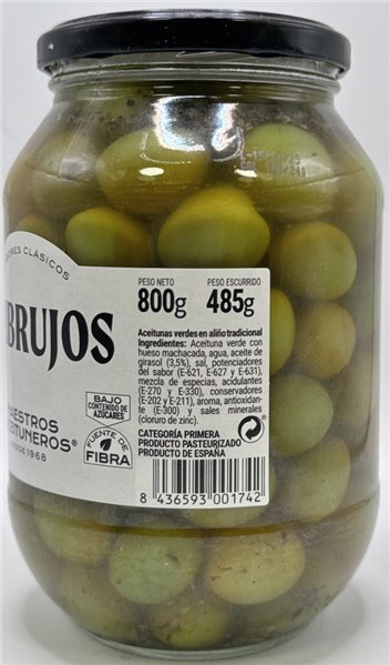 Zauberfessel der Meister-Olivenbauern 800g-trasera