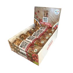 Bio-Mandel- und Heidelbeer-Riegel 15x30g Nuts&Berries