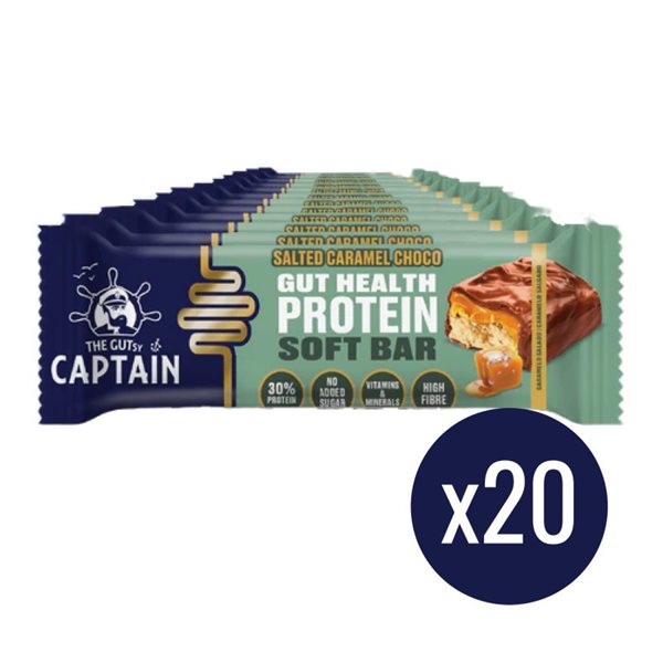 Barre de chocolat au caramel salé 20x50g Le Capitaine Audacieux-lateral
