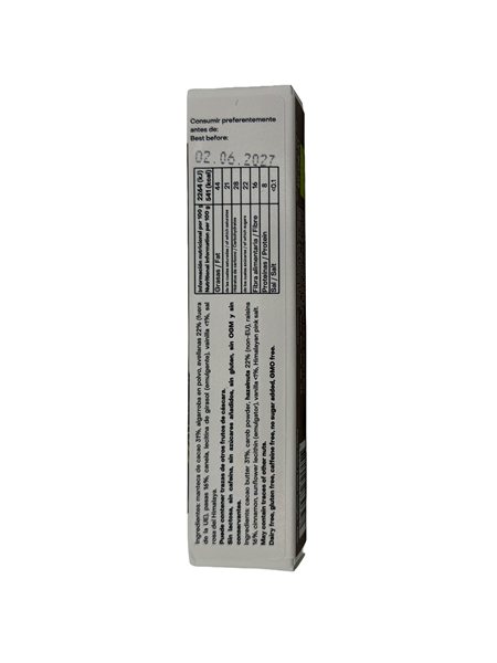 BIO Carob- und Haselnuss-Riegel-detalle