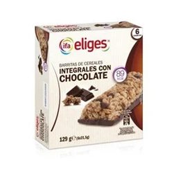 Whole Grain Chocolate Cereal Bar Eliges 129g