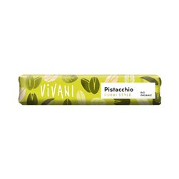 Milchschokoladenriegel mit Bio-Pistazien von Vivani 40g