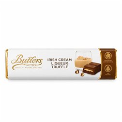 Schokoladenriegel mit Trüffelfüllung und irischem Likör 75g Butlers