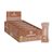 Kollagenriegel Mandel und Kakao BIO 12x55g Jarmino-lateral