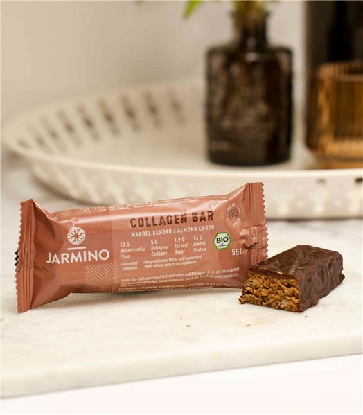 BIO Collagen Bar Almonds and Cocoa 55g-trasera