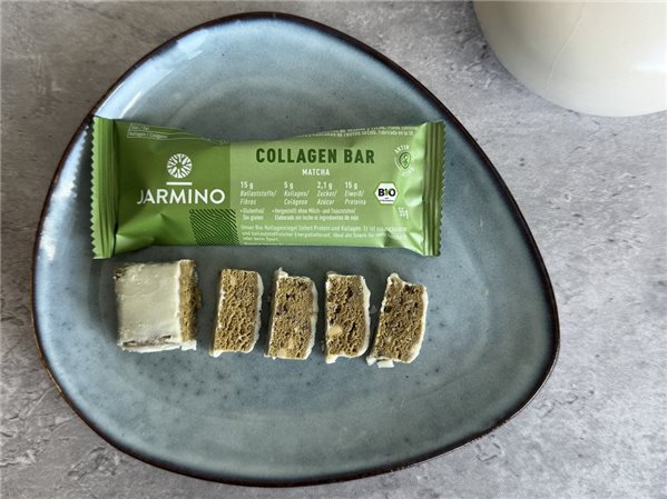 Bâtonnet de collagène BIO Matcha 55g-lateral