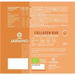 Kollagenriegel Erdnüsse und Kakao BIO 12x55g Jarmino