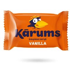 Vanilla-flavored chocolate cheese bar 45g KARUMS