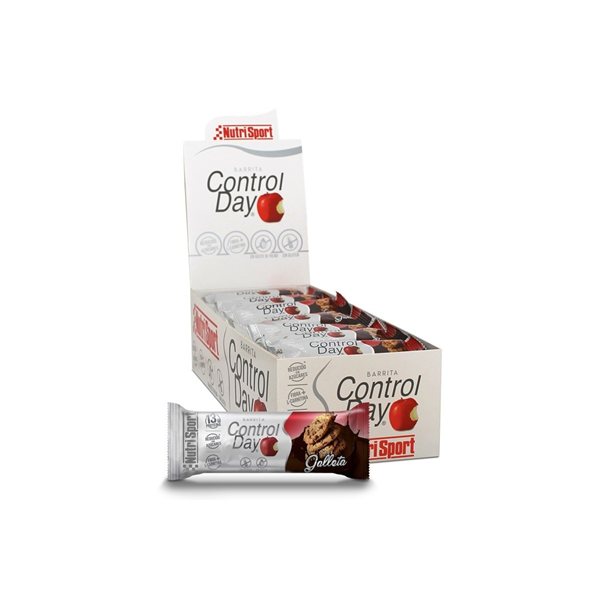 Barritas Control Day GALLETA 28x44g NutriSport-lateral