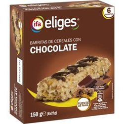 Barritas de Cereales con Chocolate 150gr