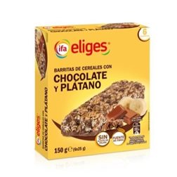 Getreideriegel mit Schokolade und Banane 150g