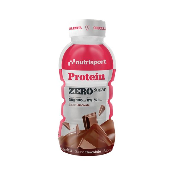 Shake protéiné sans sucre Chocolat 330ml NutriSport-detalle