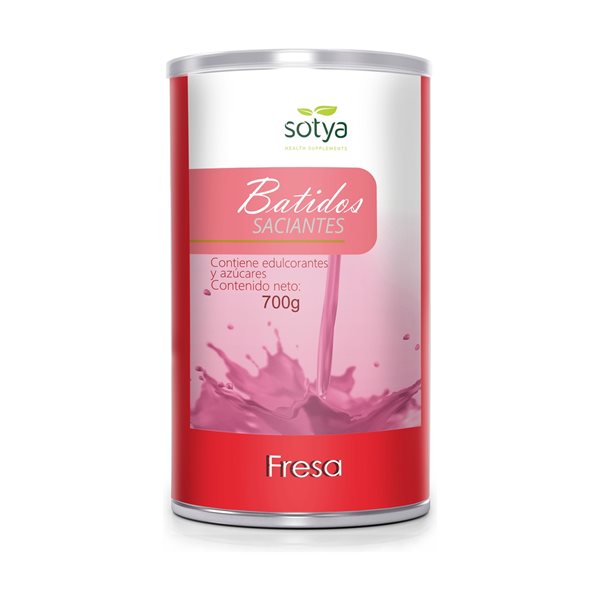 Secouer rassasiant poudre fraise 700g-detalle