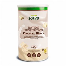 Batido sustitutivo saciante de chocolate blanco 600g Sotya