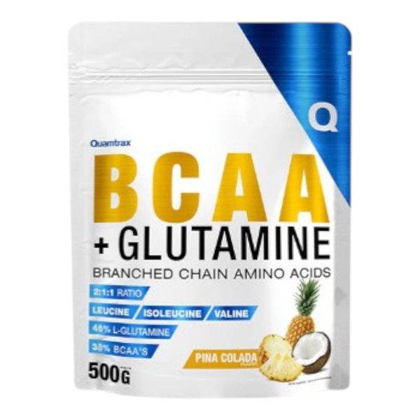 Bcaa + Glutamine 500 Gr-trasera