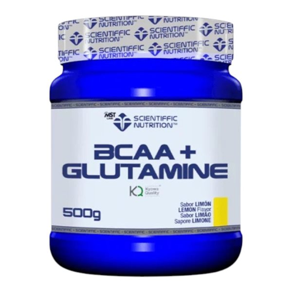 BCAA + Glutamine Kyowa® 500 Gr-trasera