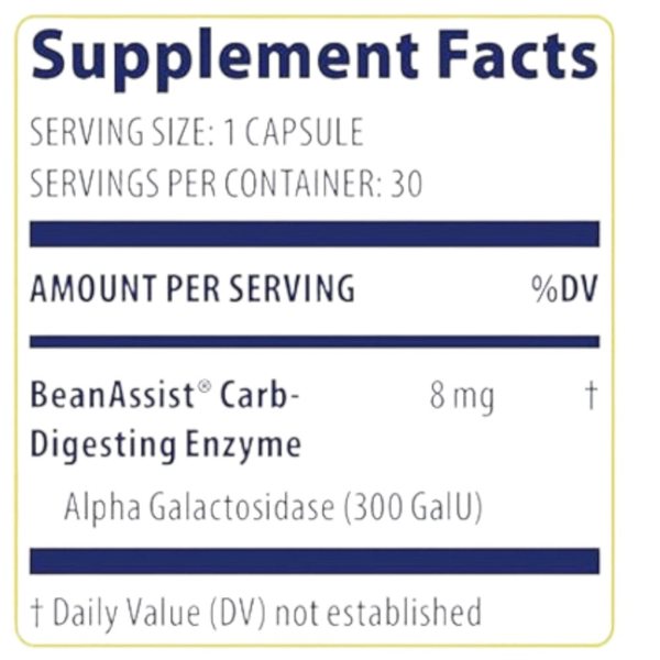 BeanAssist 30 Caps-detalle