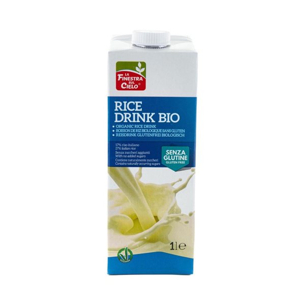 Boisson de riz sans gluten Bio 6x1l La Finestra-detalle