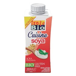 Crème de Soja Bio pour Cuisiner 200ml