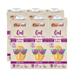 Gluten-free oat drink Oat Nature Bio 6x1L Ecomil