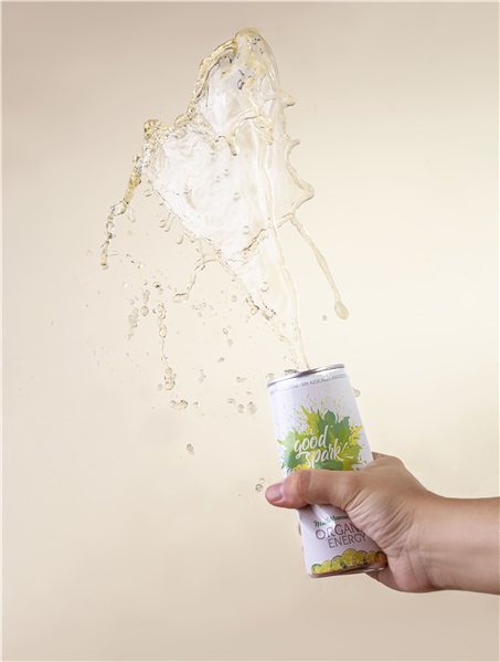 Bebida Energética BIO Mediterranean Mix 250ml-lateral