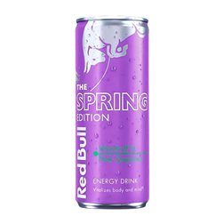 Bebida Energética Caja de 24 unidades Red Bull Energy Drink Spring Sin Azúcar Lata 25 cl Pomelo