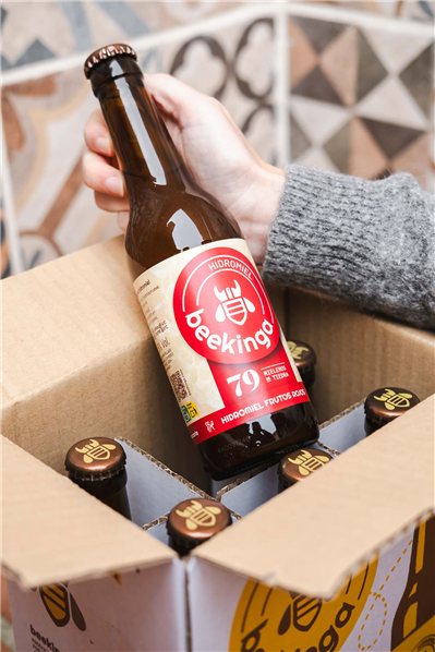 Beekinga rote Früchte - 24 Flaschen 33cl-trasera