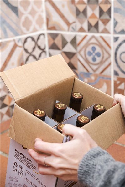 Beekinga Peppermint - 24 Bottles 33cl-lateral