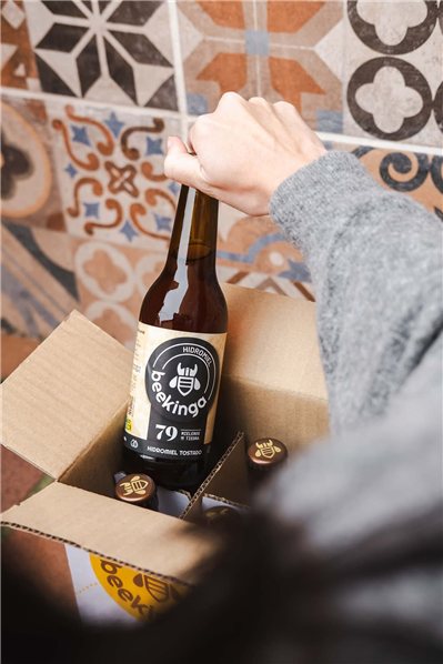 Beekinga Tostado - 6 Botellines 33cl-trasera