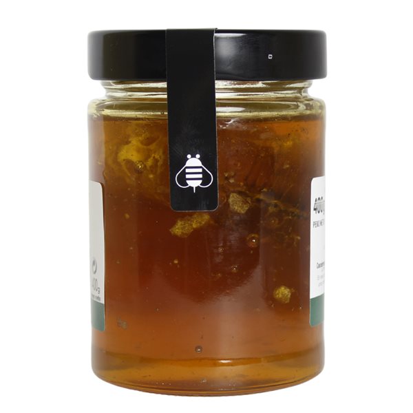 BEHONEY Miel de forêt crue avec rayon 400G DÉCOUVREZ le luxe du naturel ✨-detalle