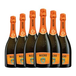 Beniamino Maschio Zero Sparkling — Espumoso 75 cl Sin Alcohol Espumoso Blanco (Caja de 6 unidades)