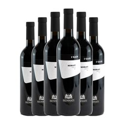 Bennati I Gadi Merlot Venezia 75 cl Vino Tinto (Caja de 6 unidades)